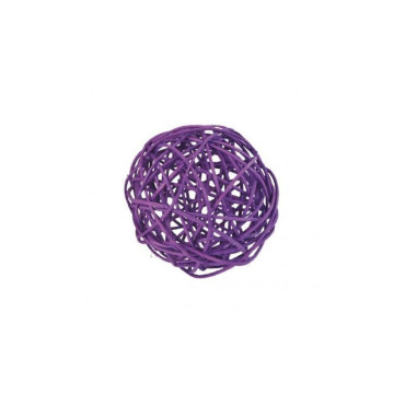 Rattan ball cm. 3 Viola