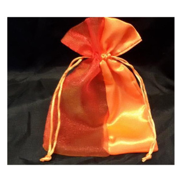 Sacchettino organza 12×17 arancio (pz 10)