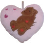 Peluche 15 cuore rosa