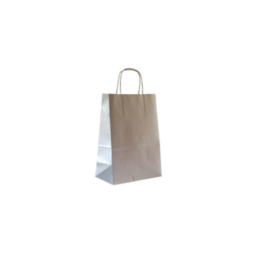 Shopper 26×36 carta met. argento (pz.25)