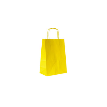 Shopper 26×36 carta col. giallo (pz.25)