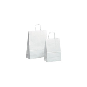 Shopper 54x50 carta bianco (25pz)