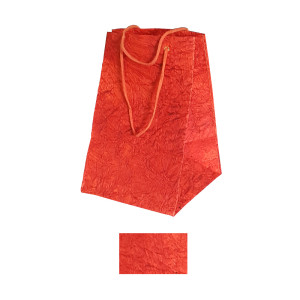 Shopper crepe maxi 24x36 rosso (10pz)