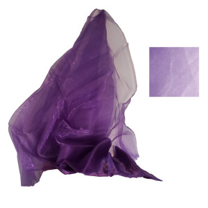 Pezzata 150x300 organza lavanda