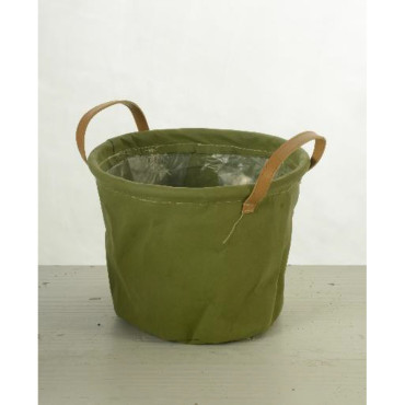 Cachepot cm. 19×15 verde