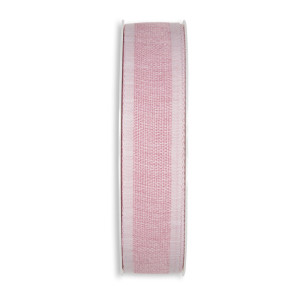 Nastro tessuto mm.25 mt.25 rosa