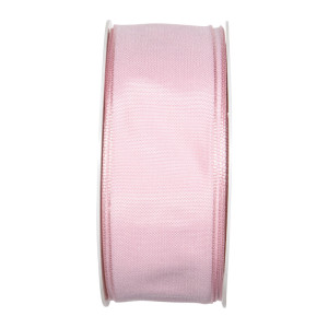 Nastro taffeta animato mm.40 mt.25 rosa