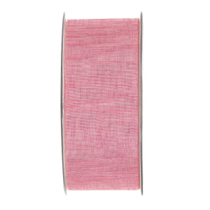 Nastro cotone mm. 40x25 mt rosa antico