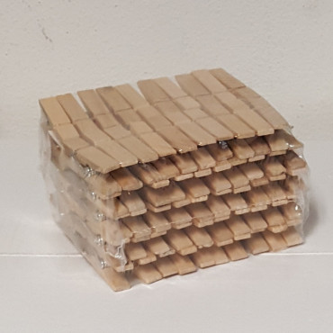 Molletta legno cm. 3,5 (100 pz.)