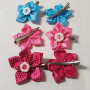 Fiore con bottone clip (30 pz.)