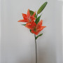 Lilium stelo 3 fiori cm.66 arancio