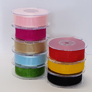 Nastro organza mm.25 mt.20 animato