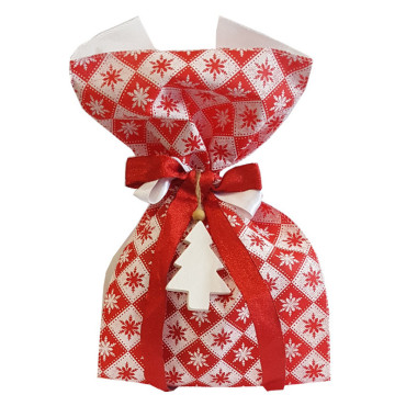 Busta portapanettone TNT 23×50 rosso (10 pz.)