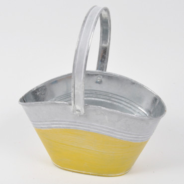 LC-Vaso ovale 21×7 giallo