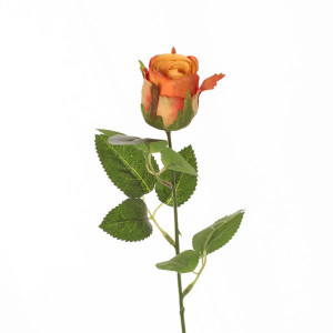 Rosa bocciolo cm.49 arancio