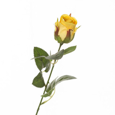 Rosa bocciolo cm.49 giallo