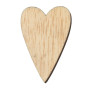 Cuore legno cm. 2 bianco (pz.36)