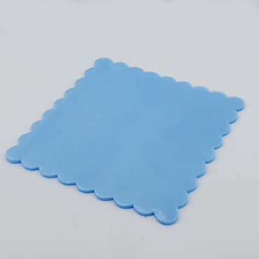 Quadrato organza 24×24 azzurro (pz.50)