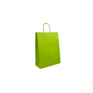 Shopper 16x21 carta col. verde acido (pz.25)