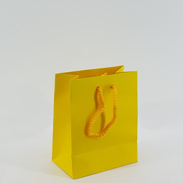 Shopper shop 10×12 giallo (12pz)