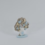 Albero con orsetto h.8 azzurro (pz.6)