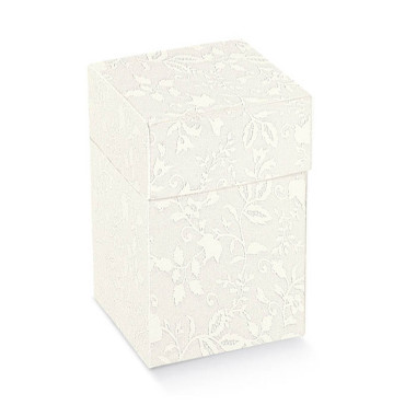 Scatola 12×12 h.24 bianco (pz.10)