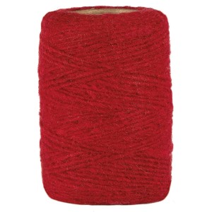 Cordoncino RECYCLED m.100 rosso