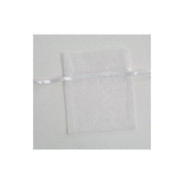 Sacchettino organza 08×09 bianco (pz.12)