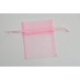 Sacchettino organza 08x09 rosa (pz.12)