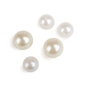 Perla sintetica mm.10 avorio (gr.200)
