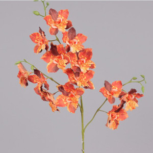 Orchidea ramo cm.82 arancio