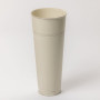 Esp. Vaso metallo h.40 crema