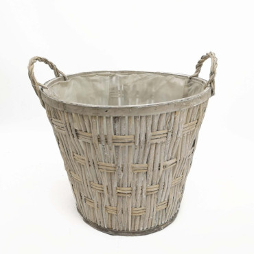 CVO-Cachepot 36×32 grigio