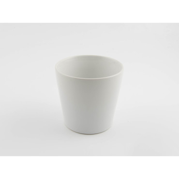 BASIC-Vaso d.11 bianco opaco