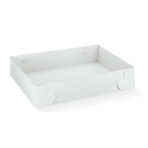 Vassoio 62x45 h.12 bianco