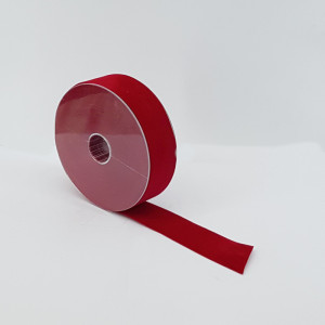 Nastro mm.40 m.15 VELLUTO rosso