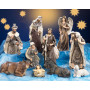 Presepe 11 elementi h.35