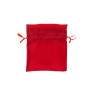 Sacchettino raso 10x12 rosso (pz.12)