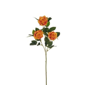 Rosa ramo cm.69 arancio