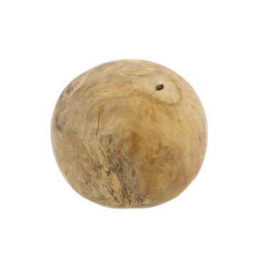 Sfera teak d.25 naturale