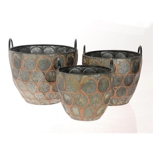 Cachepot diam. 35 (set 3)