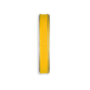 Nastro mm.15 m.20 LINEN EDGE giallo