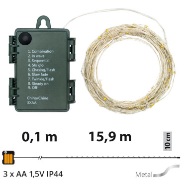 LB-Catena 160 LED multicolor batteria