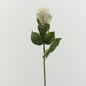 Rosa bocciolo cm.50 bianco