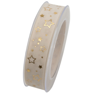 Nastro mm.25 m.20 ROYAL STAR crema