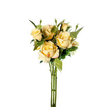 Rosa bundle 7 fiori giallo