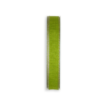 Nastro mm.15 m.20 LINEN EDGE verde