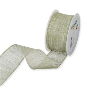 Nastro mm.50 m.08 LINEN LOOK verde