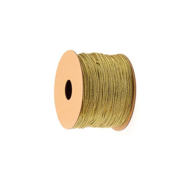 Cordino mm.01 m.100 METAL STRING oro