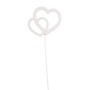 Cuore pick cm.07 bianco (pz.16)